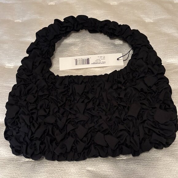 Loeffler Randall Syd Black Mini Hobo Bag - Picture 2 of 11